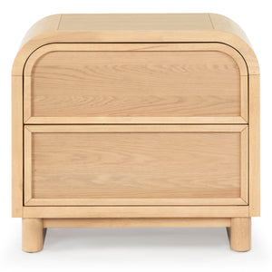 Safavieh Couture Dinah 2 Drawer Wood Nightstand, SFV2161
