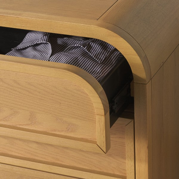 Safavieh Couture Dinah 6 Drawer Wood Dresser, SFV2162 - Natural