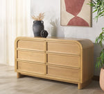 Safavieh Couture Dinah 6 Drawer Wood Dresser, SFV2162 - Natural