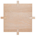 Safavieh Couture Quigley Square Wood Accent Table, SFV2167 - Weathered Grey