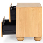 Safavieh Couture Beethoven Wood 2 Drawer Nightstand, SFV2171 - Natural