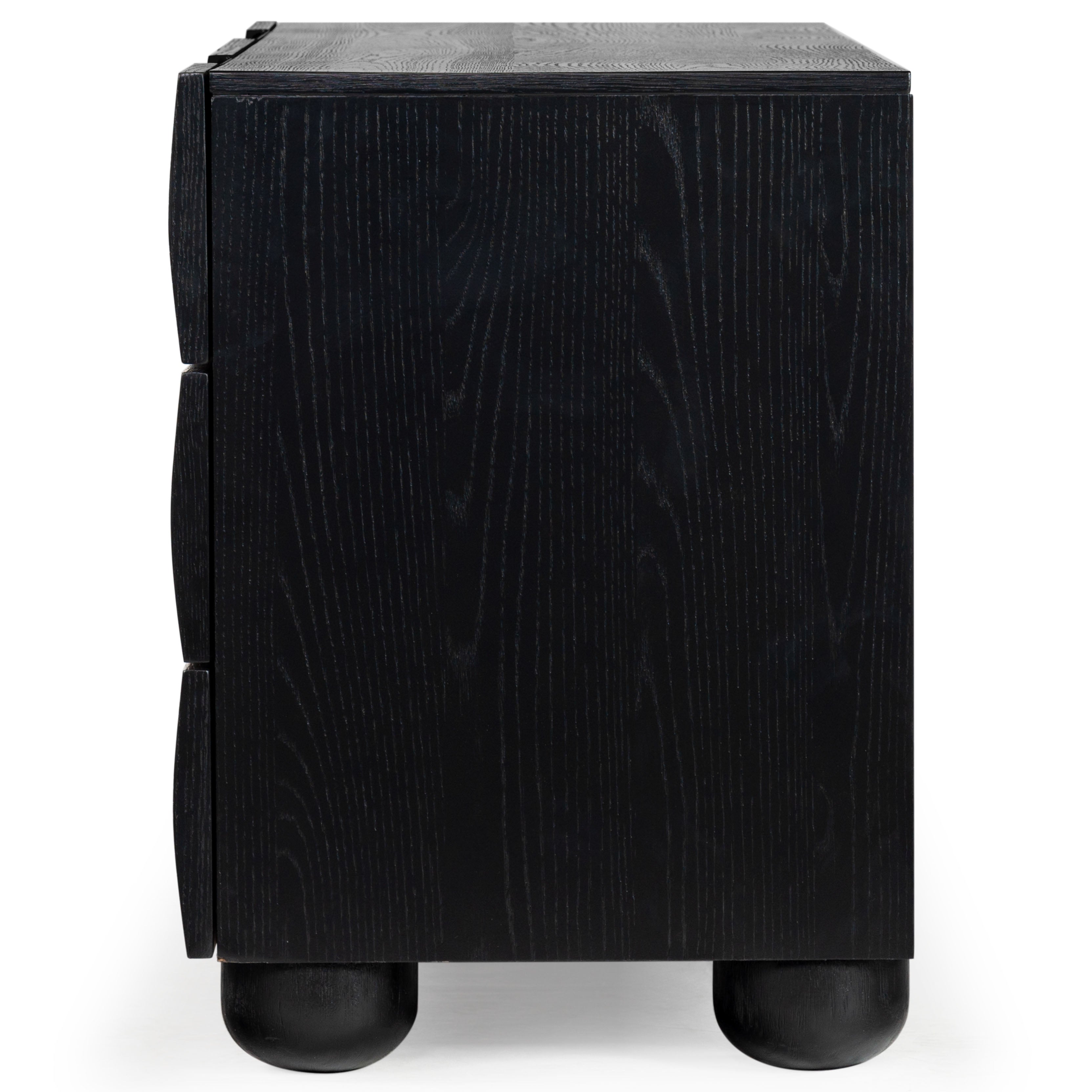 Safavieh Couture Beethoven Wood 6 Drawer Dresser, SFV2172 - Black