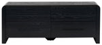 Safavieh Couture Katrina Wood 4 Drawer Dresser, SFV2174 - Black / Black