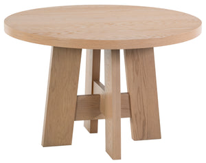 Safavieh Couture Beverley Wood 47" Dining Table, SFV2193