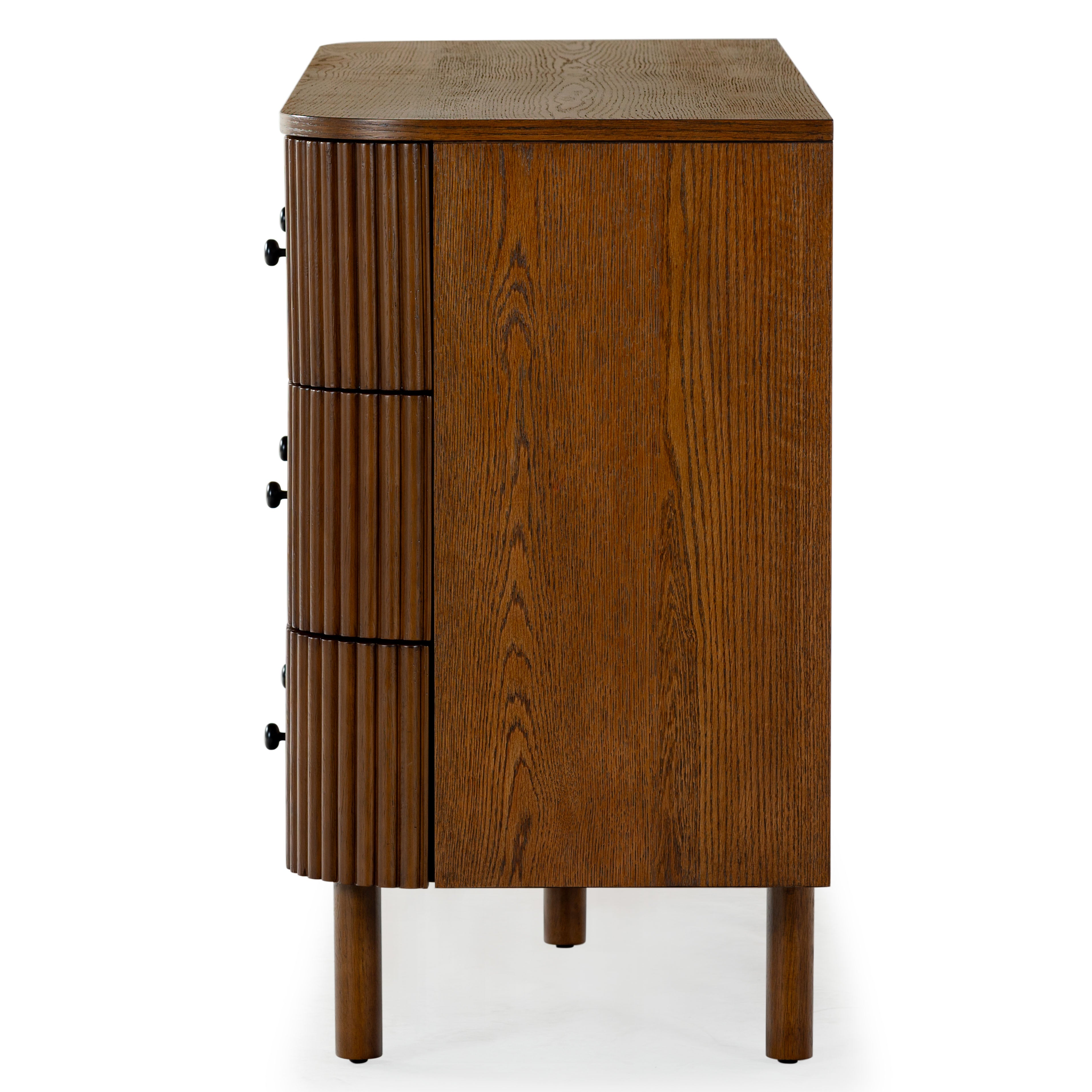 Medium Oak / Black