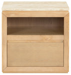 TRAVERTINE / OAK