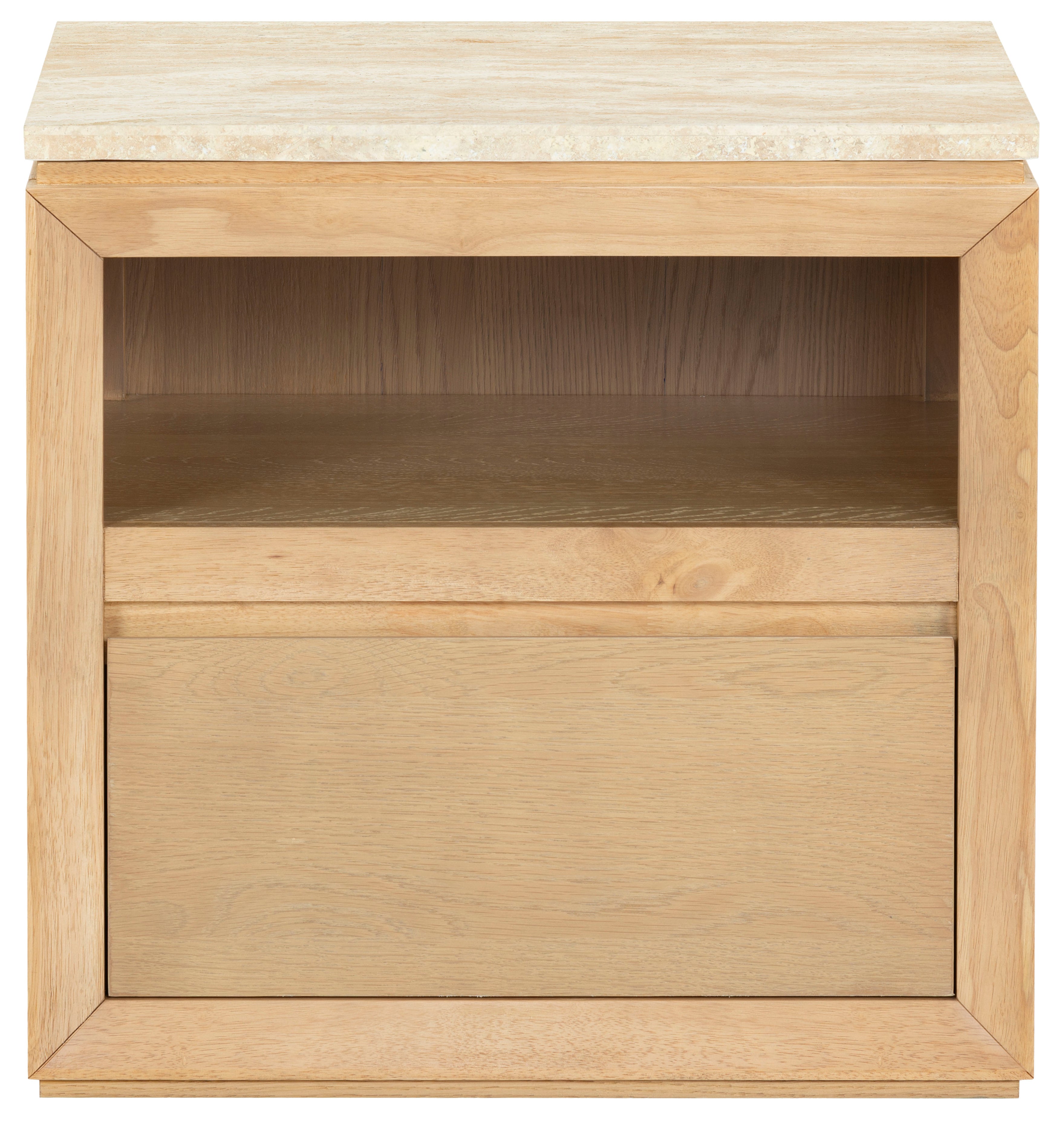 TRAVERTINE / OAK