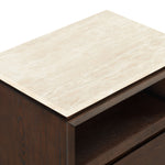 TRAVERTINE / WALNUT