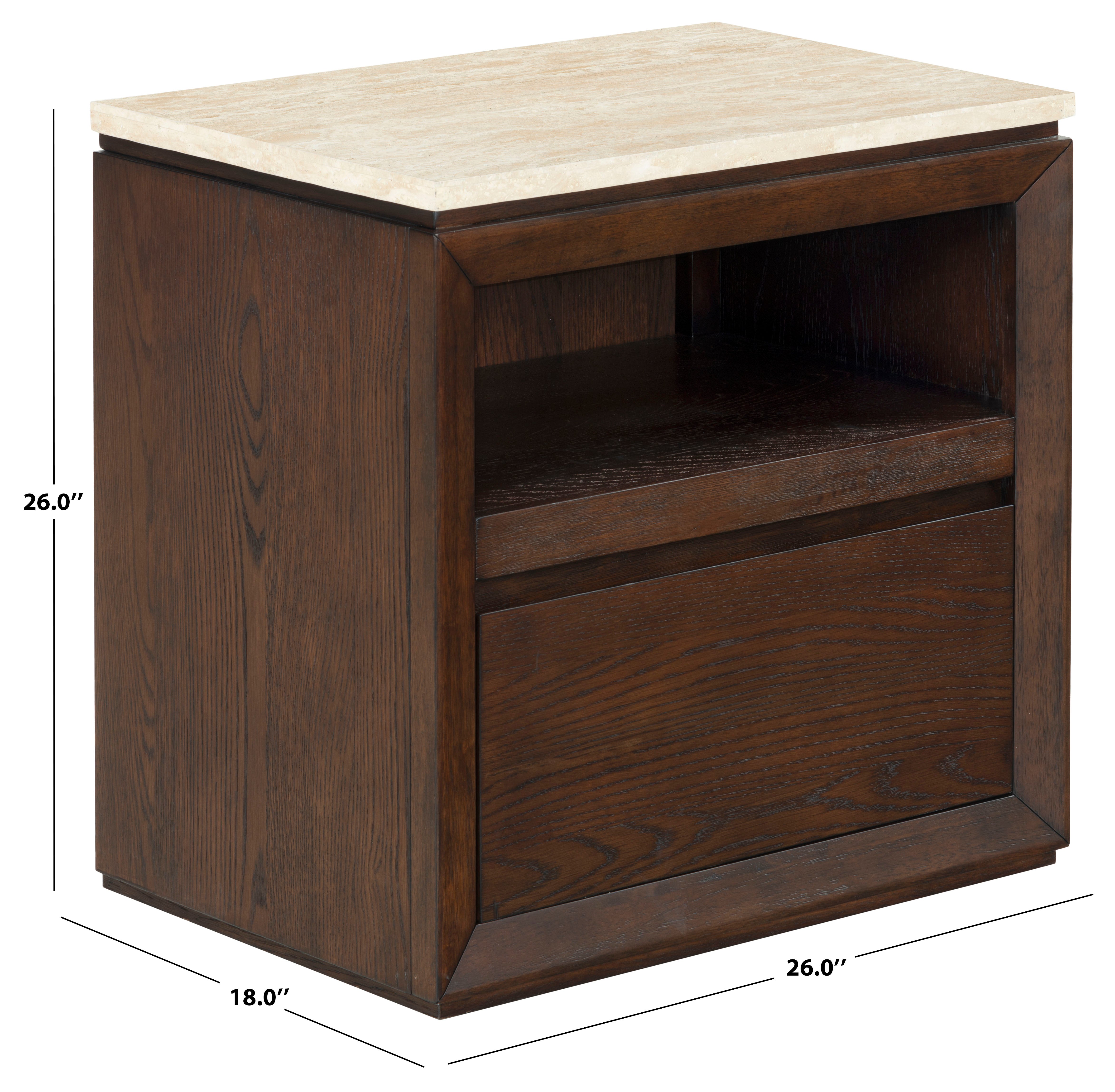 TRAVERTINE / WALNUT