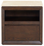 TRAVERTINE / WALNUT