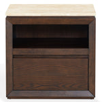 TRAVERTINE / WALNUT