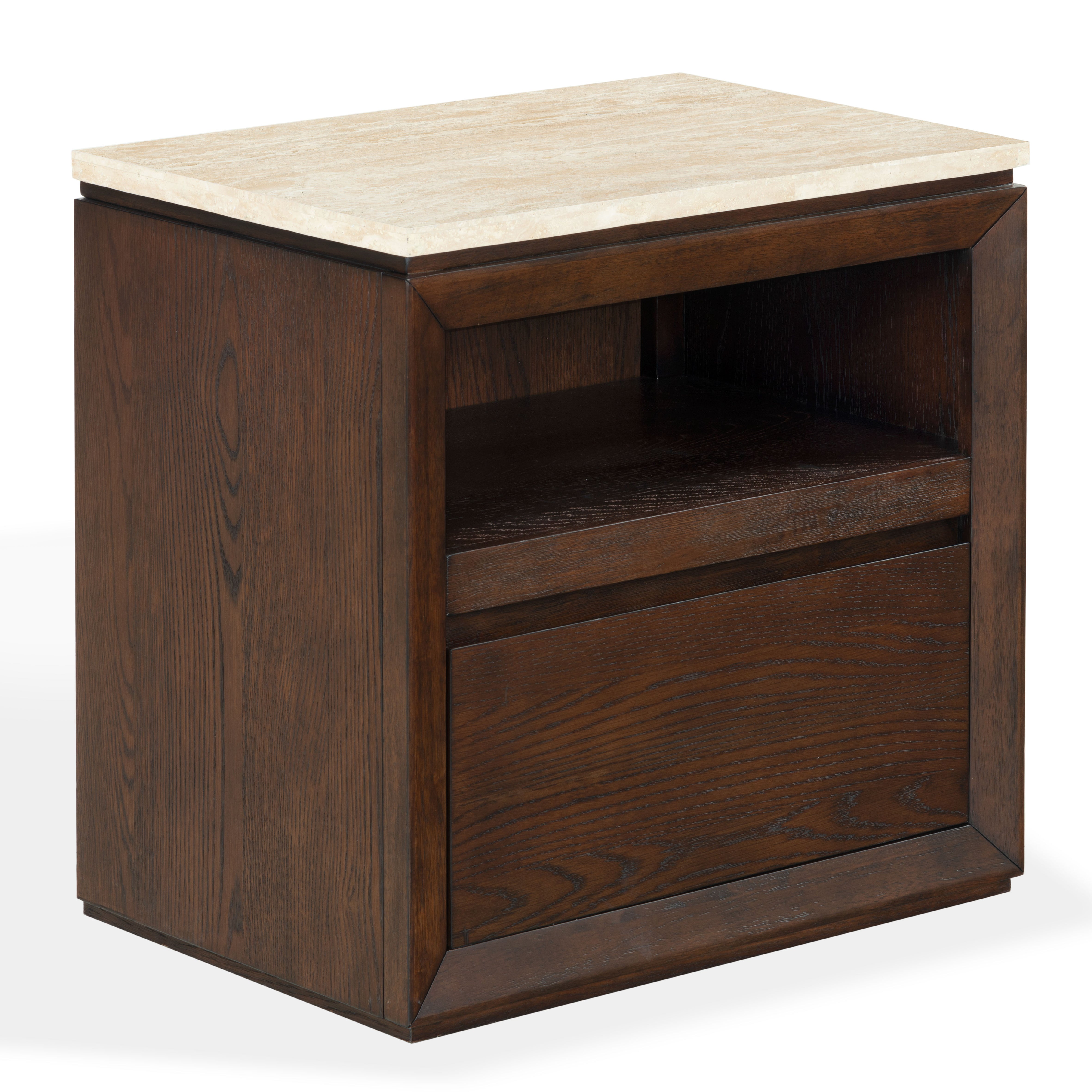 TRAVERTINE / WALNUT
