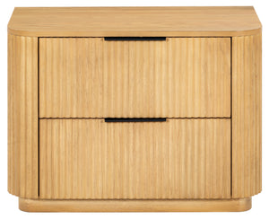 Safavieh Couture Barrymore 2 Drawer Nightstand, SFV2225