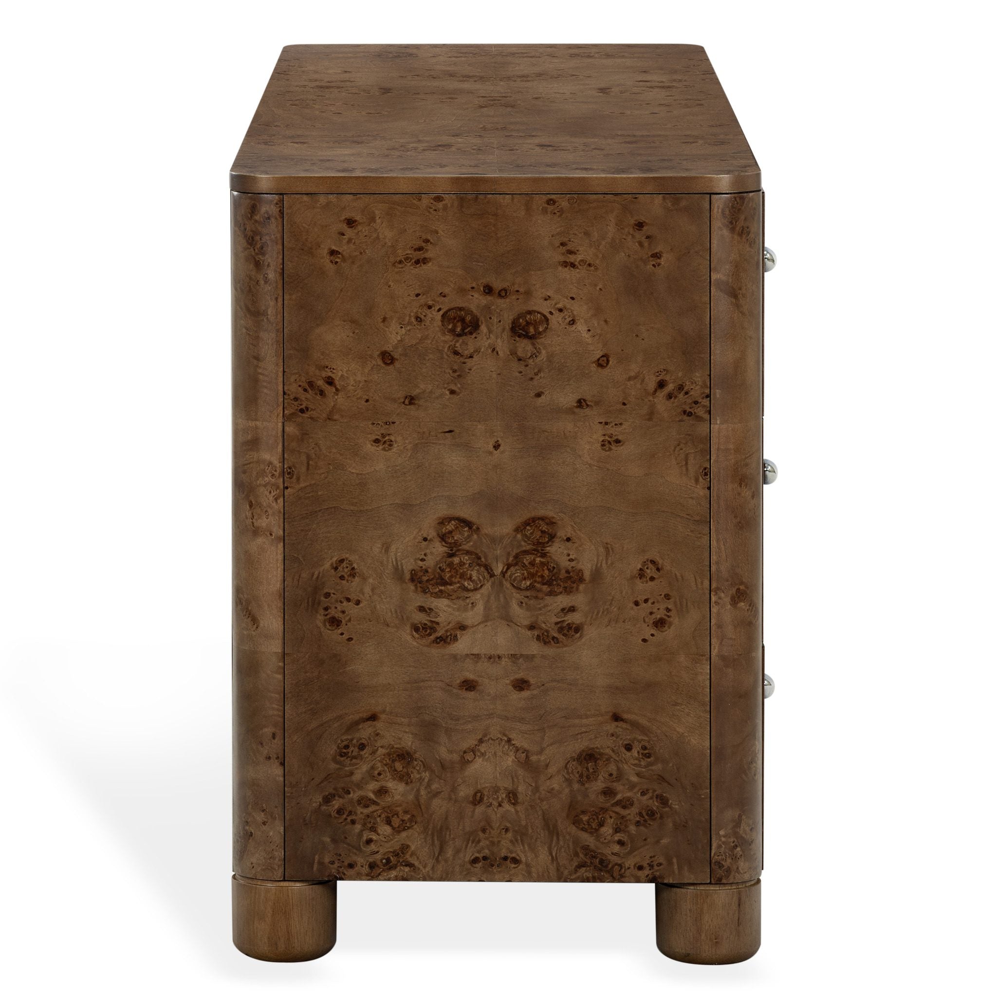 Josephina Burl Wood Dresser – DARK WALNUT BURL