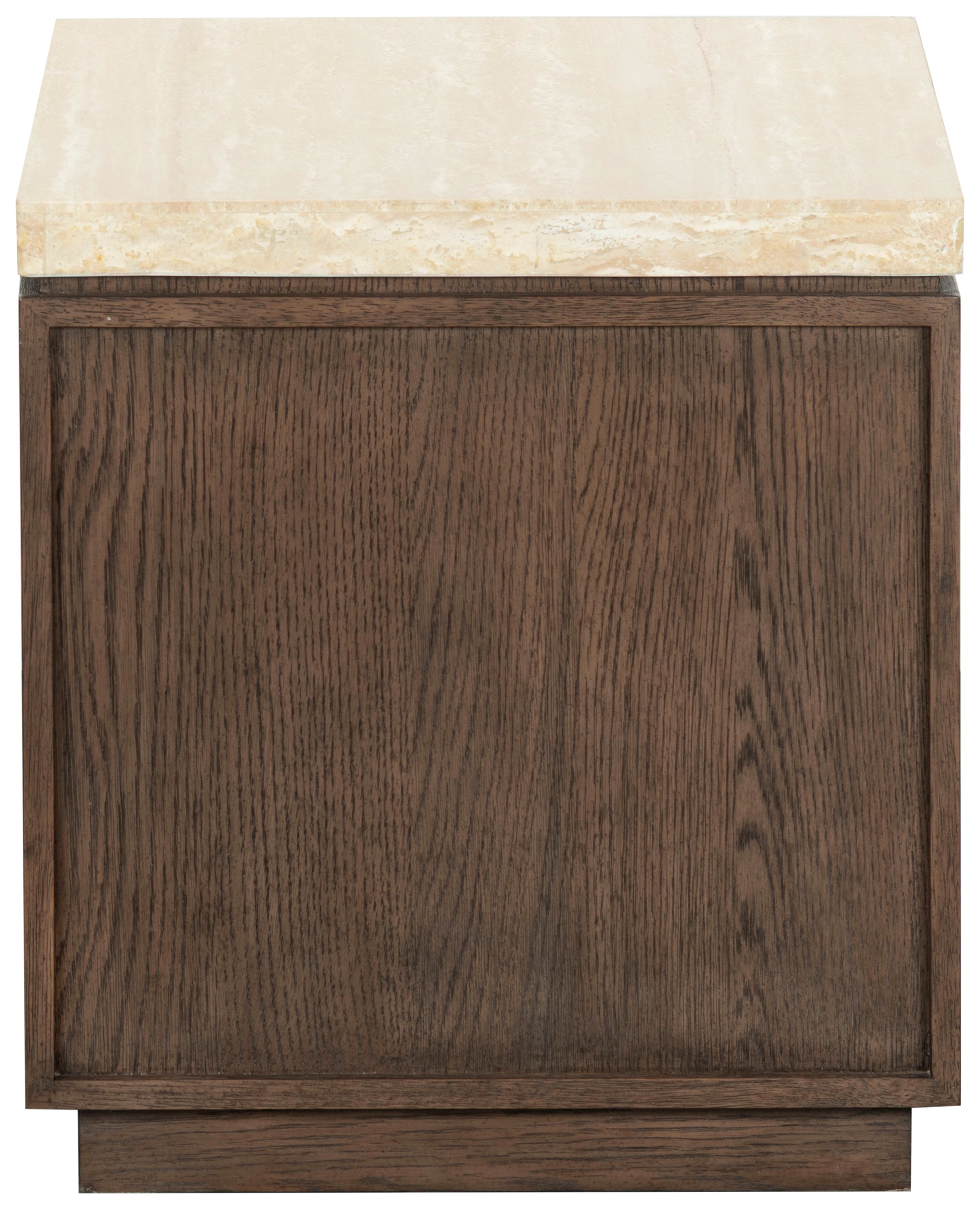 DARK BROWN OAK / TRAVERTINE