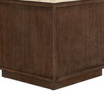 DARK BROWN OAK / TRAVERTINE