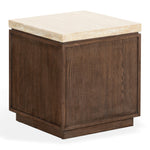 DARK BROWN OAK / TRAVERTINE