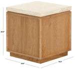 BROWN OAK / TRAVERTINE