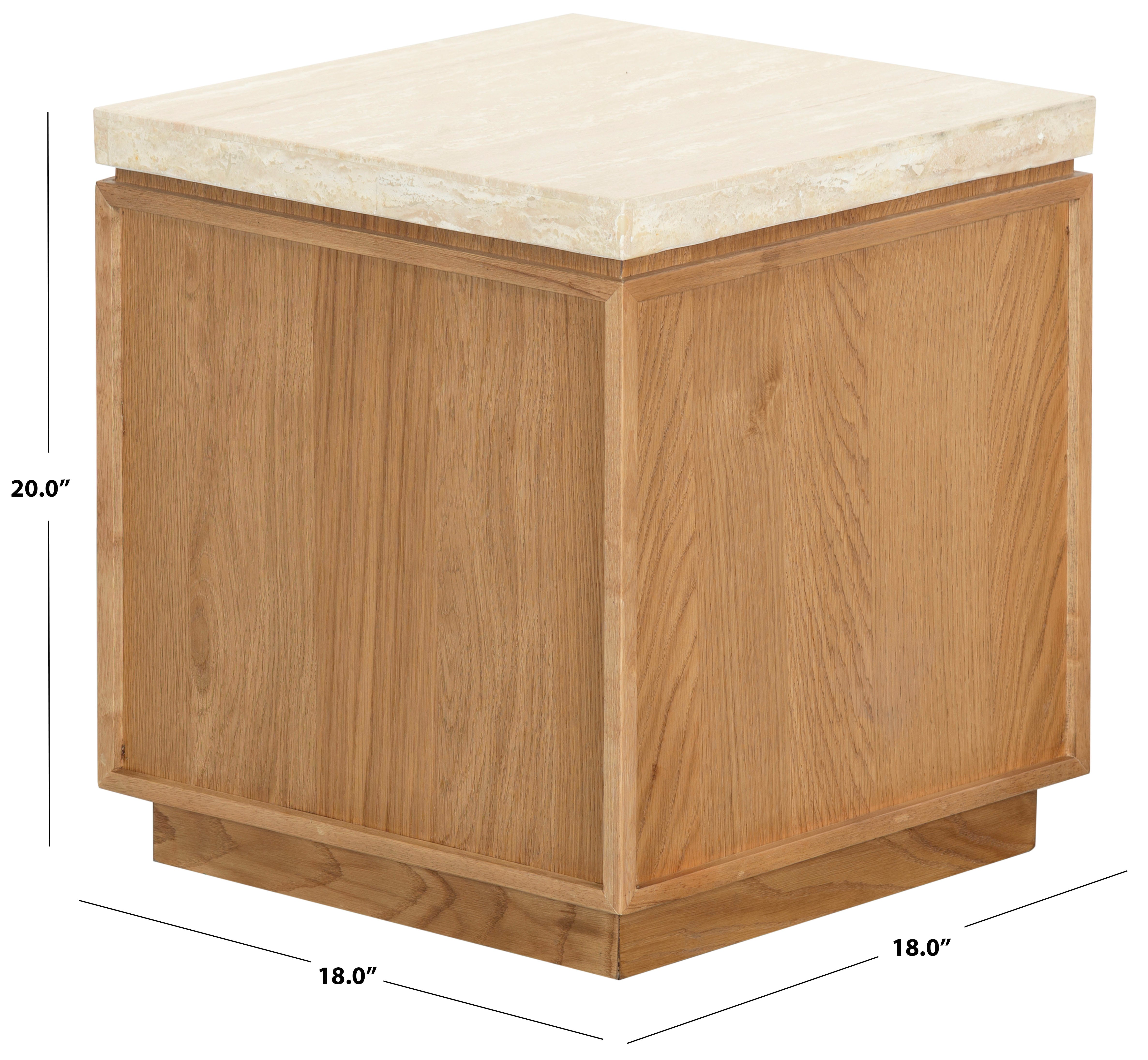BROWN OAK / TRAVERTINE