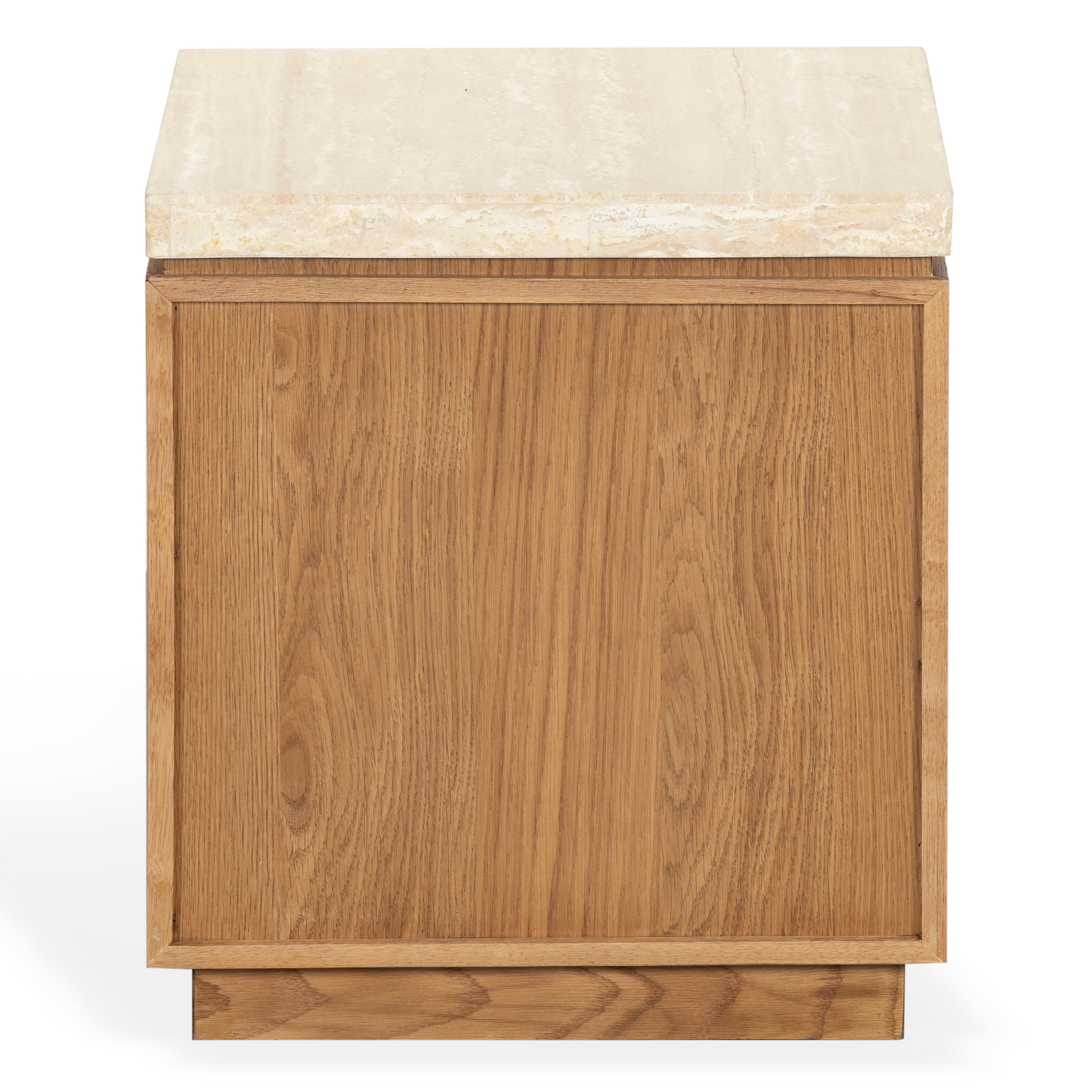 BROWN OAK / TRAVERTINE