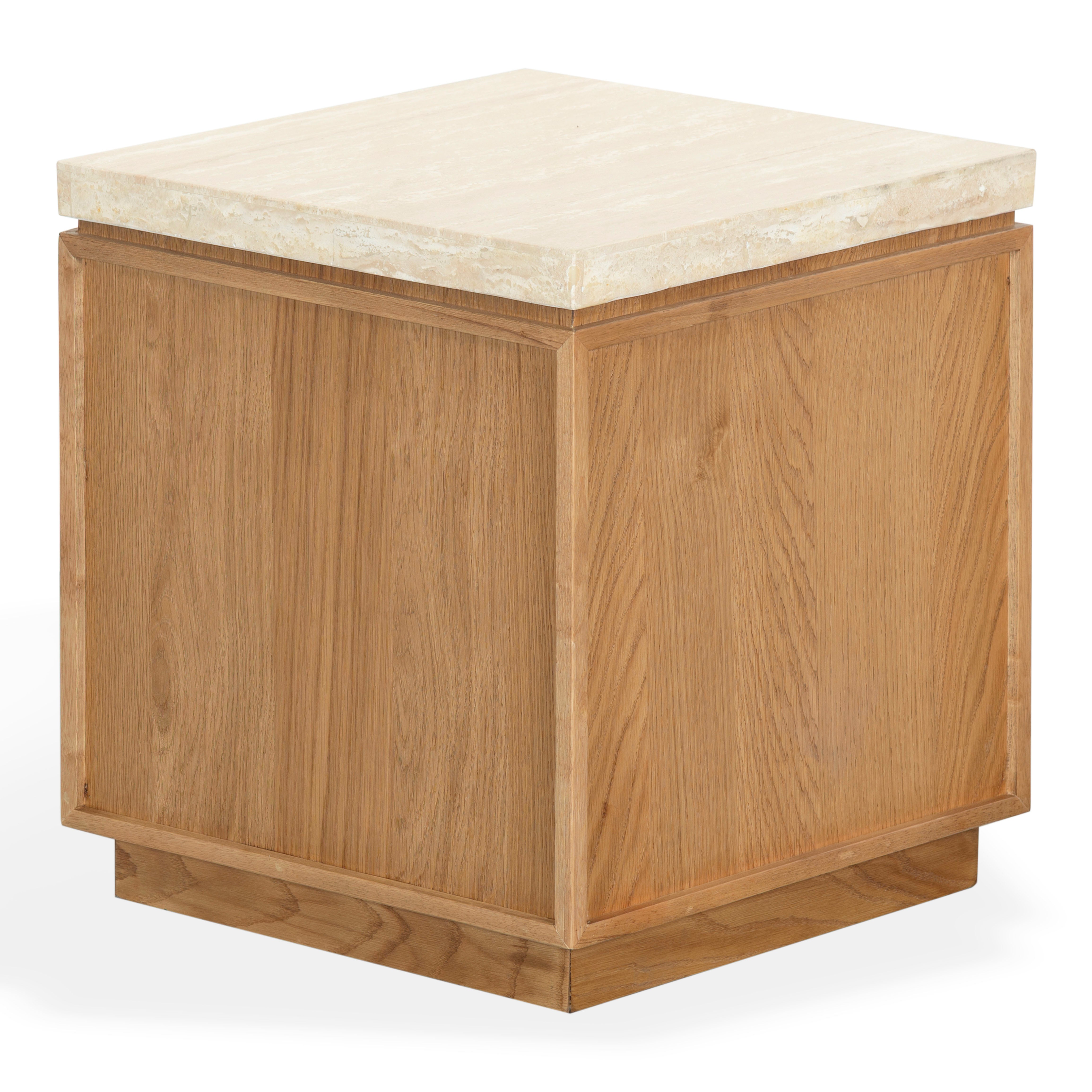 BROWN OAK / TRAVERTINE