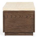 DARK BROWN OAK / TRAVERTINE