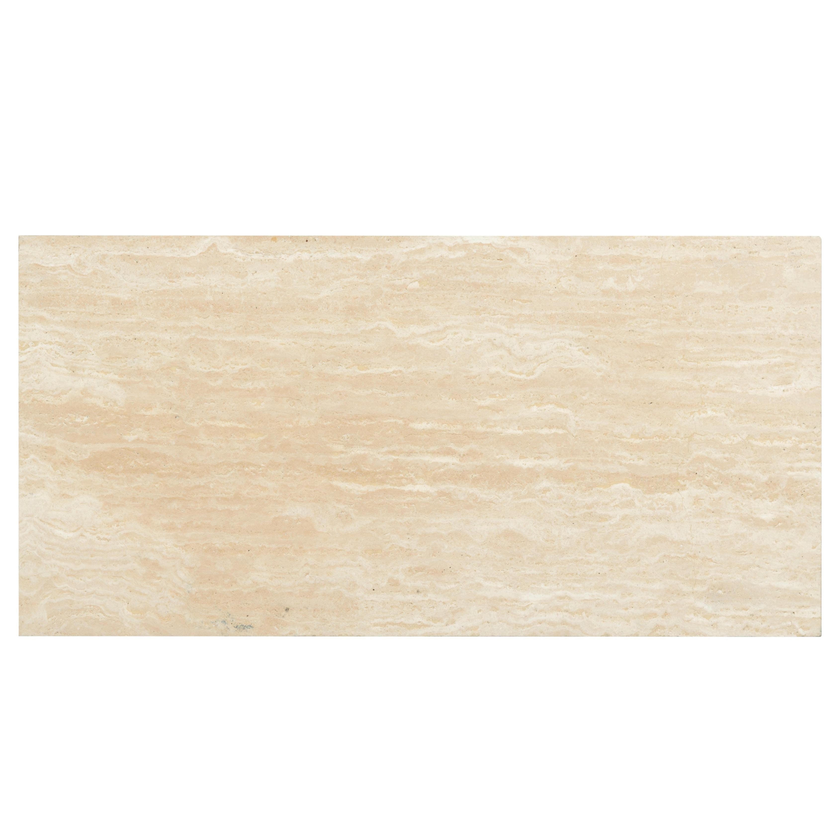 DARK BROWN OAK / TRAVERTINE