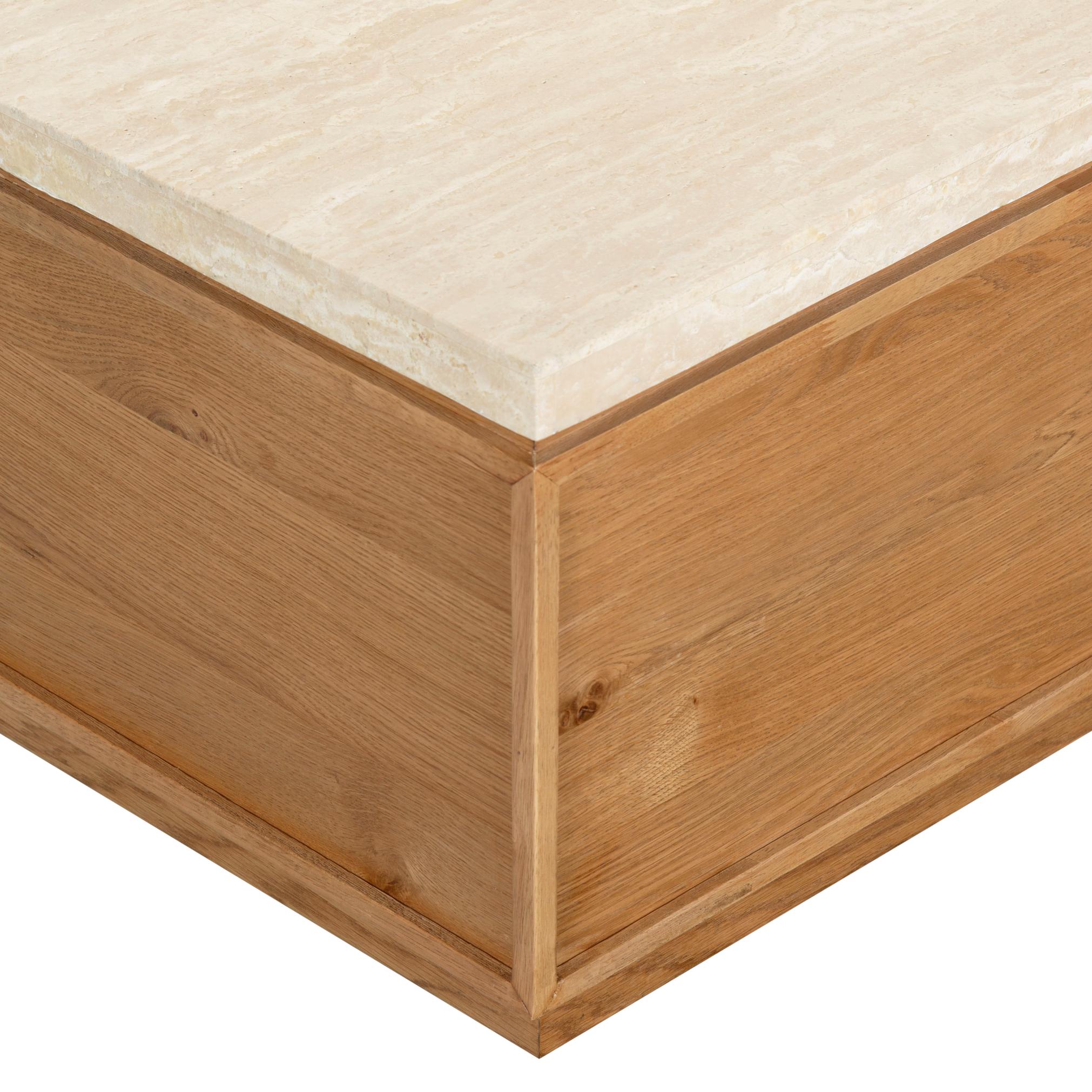 BROWN OAK / TRAVERTINE