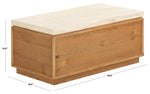 BROWN OAK / TRAVERTINE