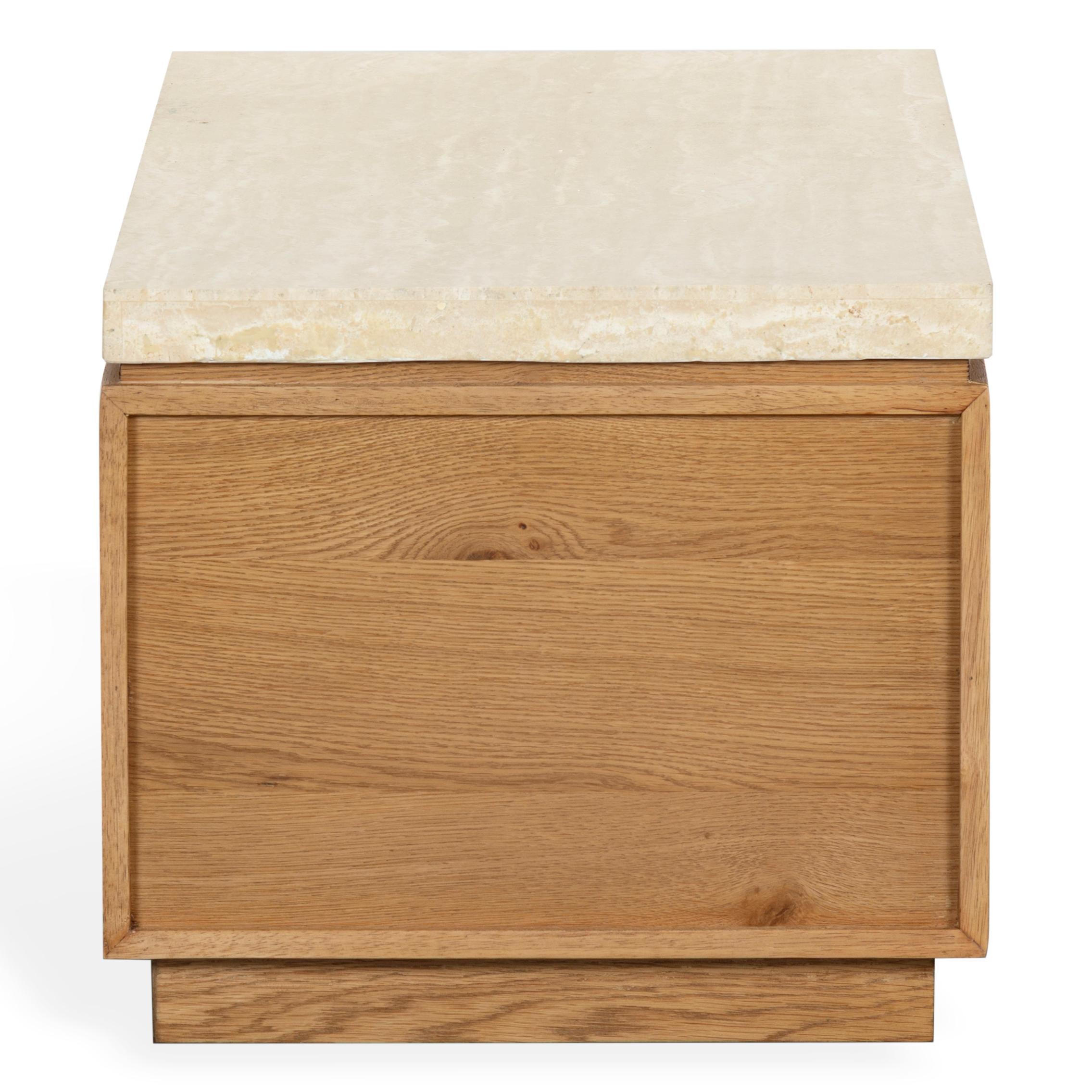 BROWN OAK / TRAVERTINE