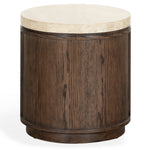 DARK BROWN OAK / TRAVERTINE