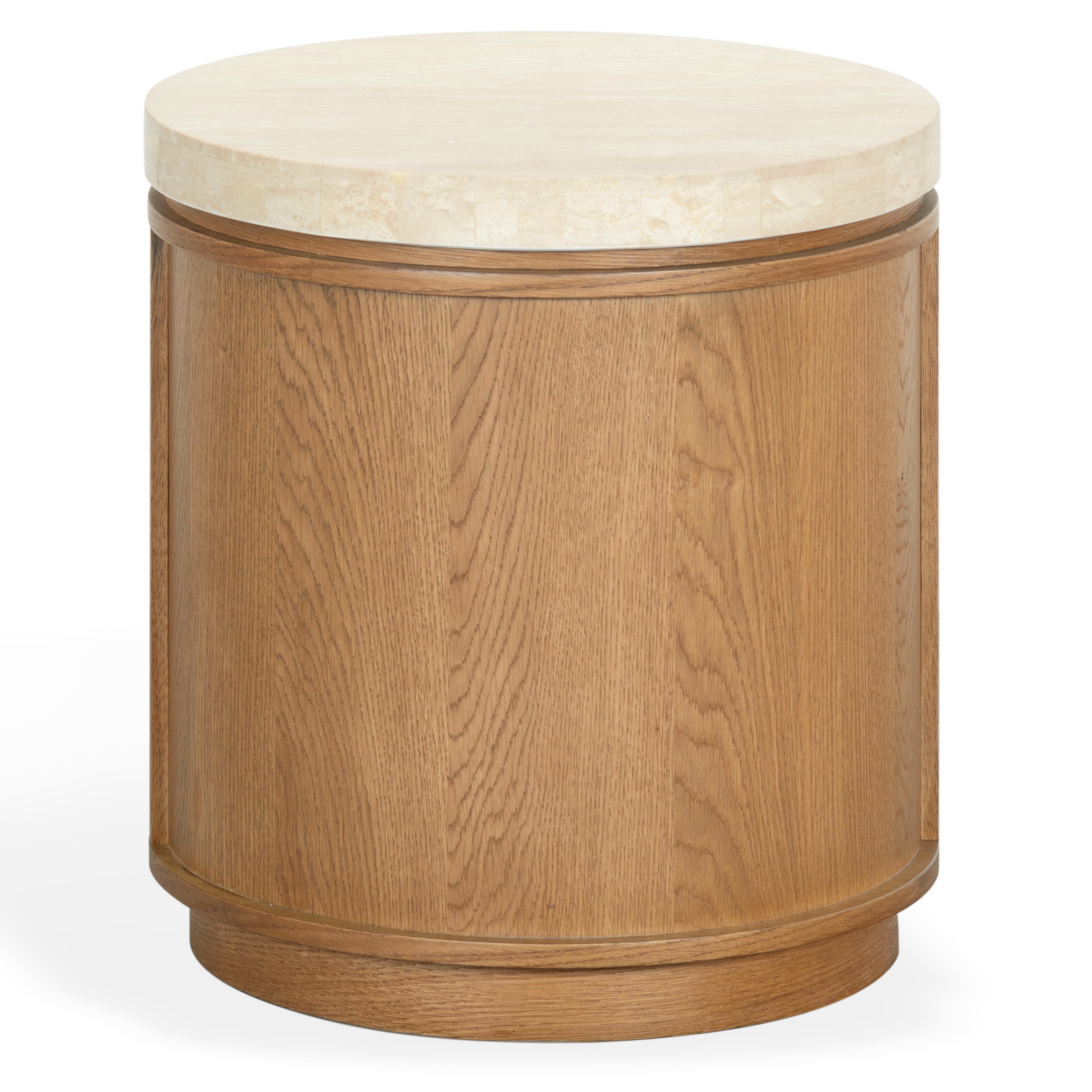 BROWN OAK / TRAVERTINE
