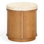 BROWN OAK / TRAVERTINE