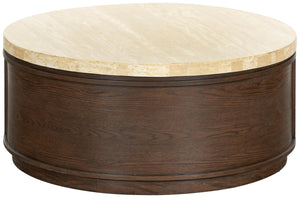 Safavieh Couture Alysandria Round Coffee Table, SFV2253