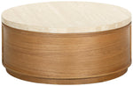 BROWN OAK / TRAVERTINE