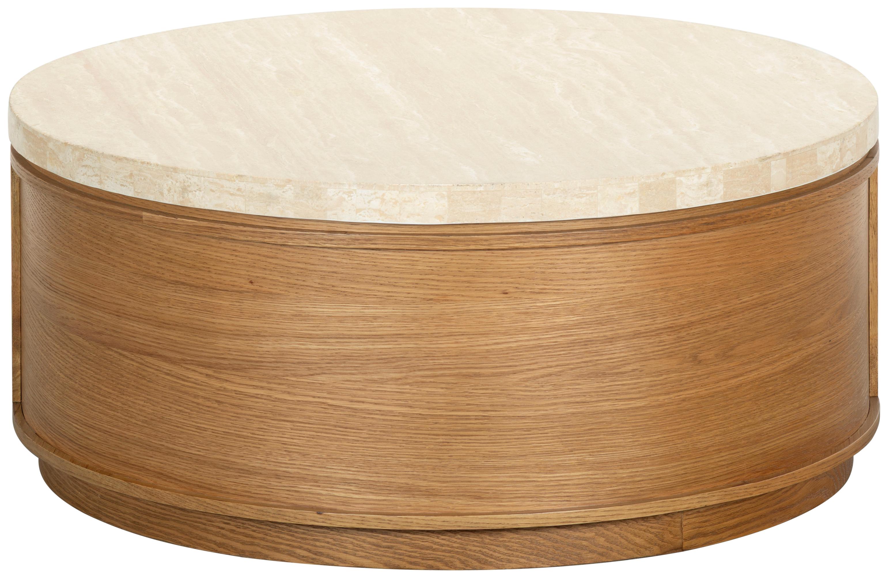 BROWN OAK / TRAVERTINE