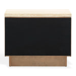 DARK BROWN OAK / TRAVERTINE