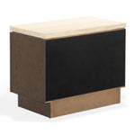 DARK BROWN OAK / TRAVERTINE