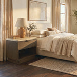 DARK BROWN OAK / TRAVERTINE