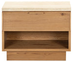 BROWN OAK / TRAVERTINE