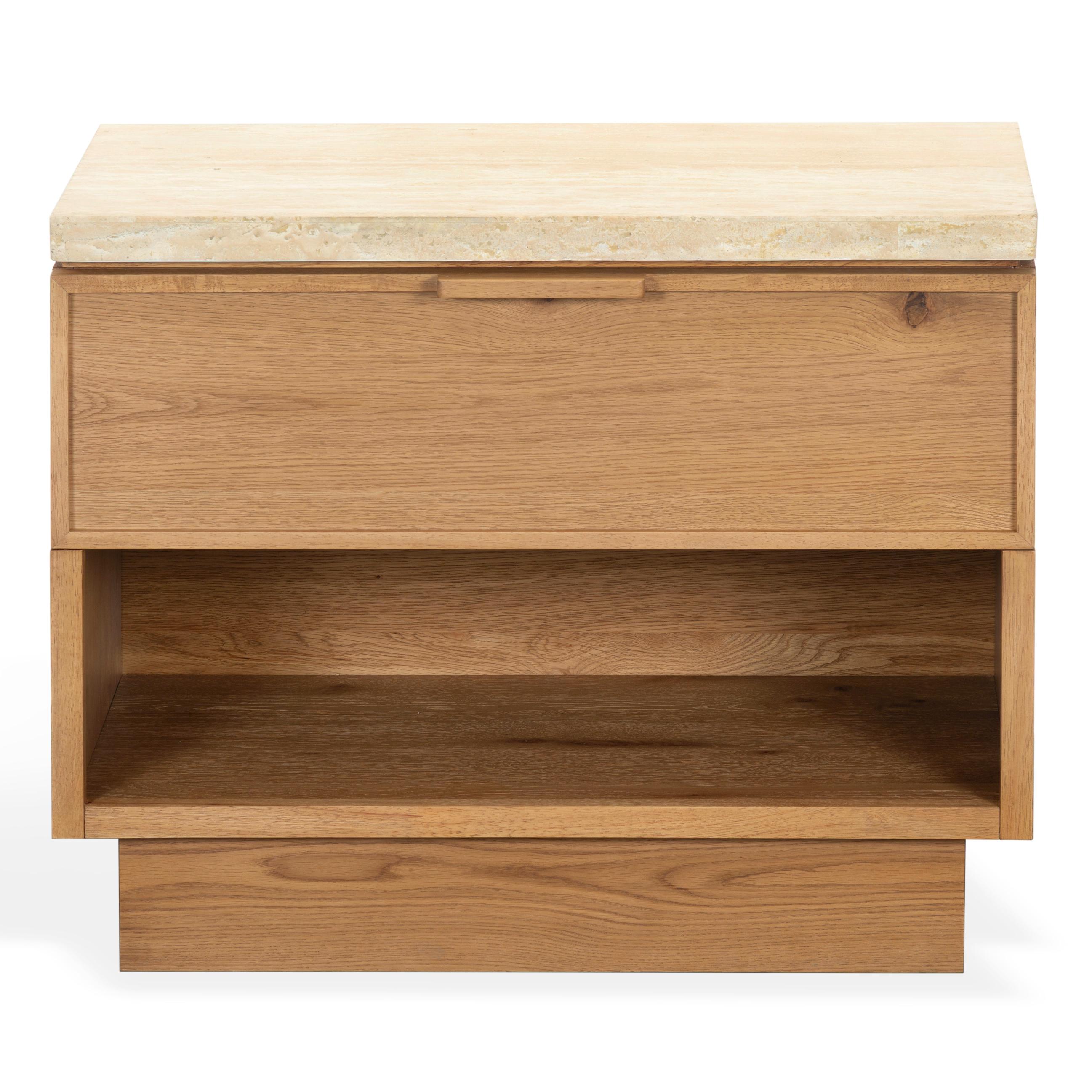 BROWN OAK / TRAVERTINE