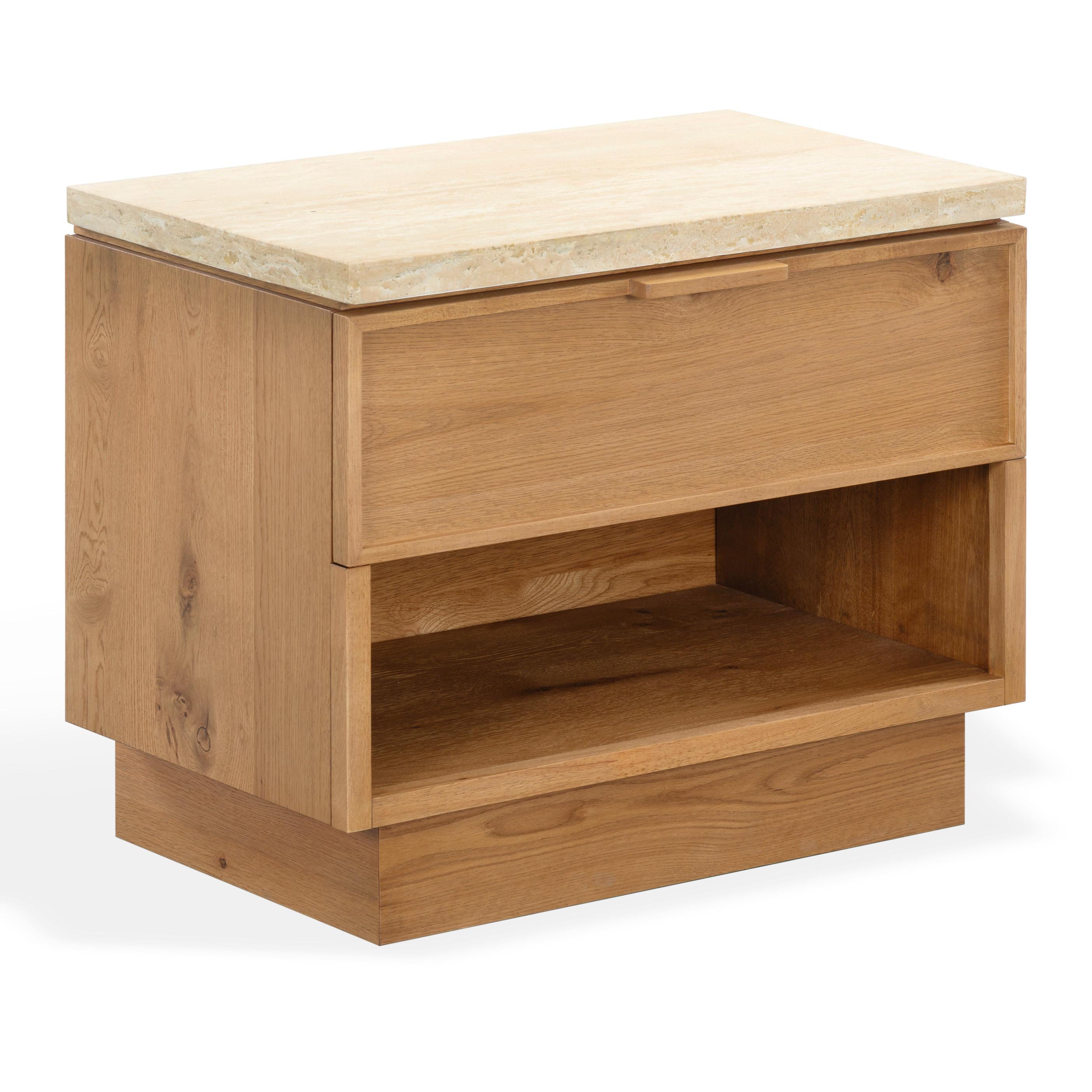 BROWN OAK / TRAVERTINE