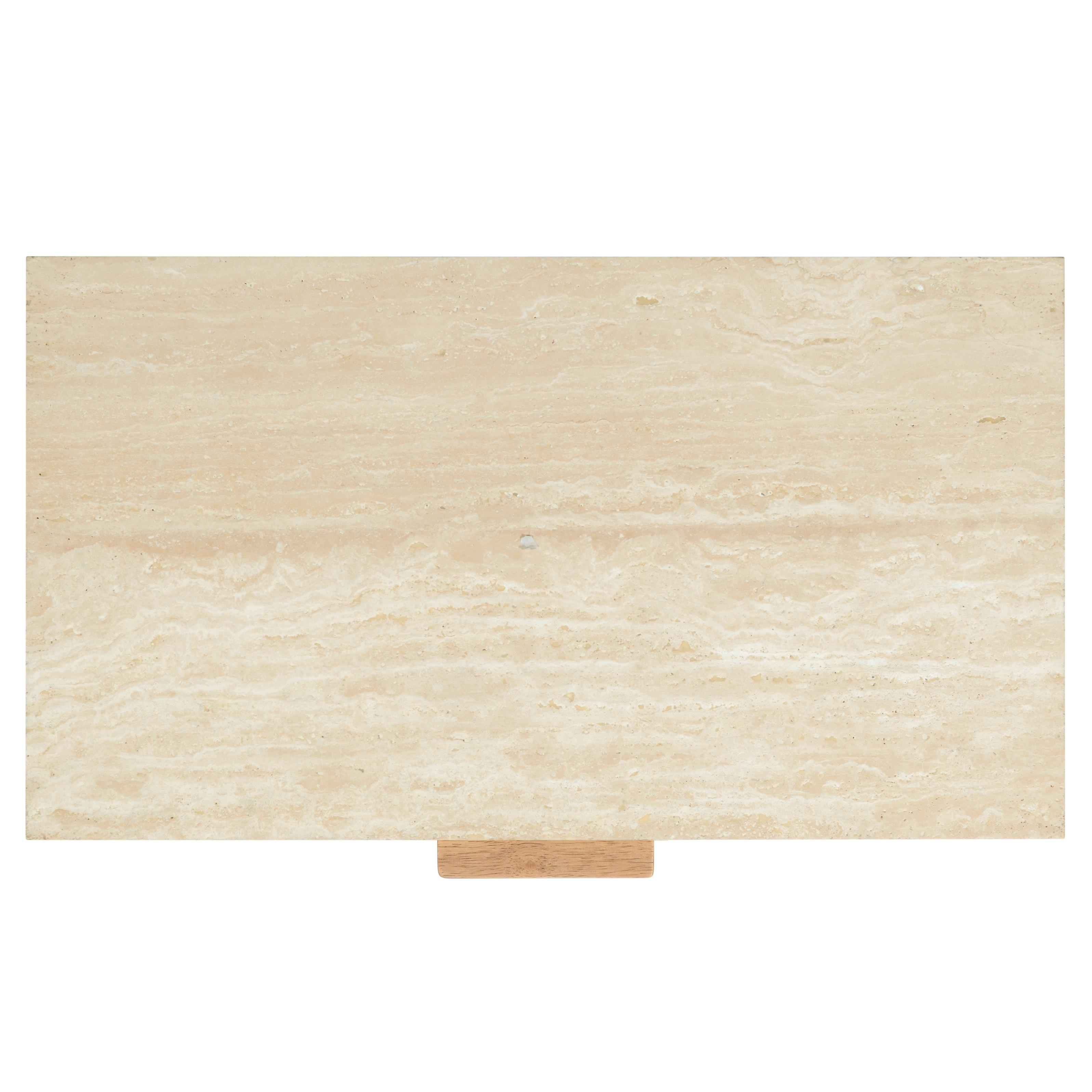 BROWN OAK / TRAVERTINE