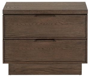Safavieh Couture Alysandria 2 Drawer Nightstand, SFV2255