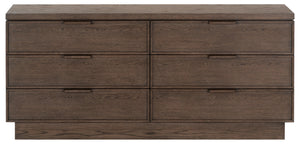 Safavieh Couture Alysandria 6 Drawer Dresser, SFV2256