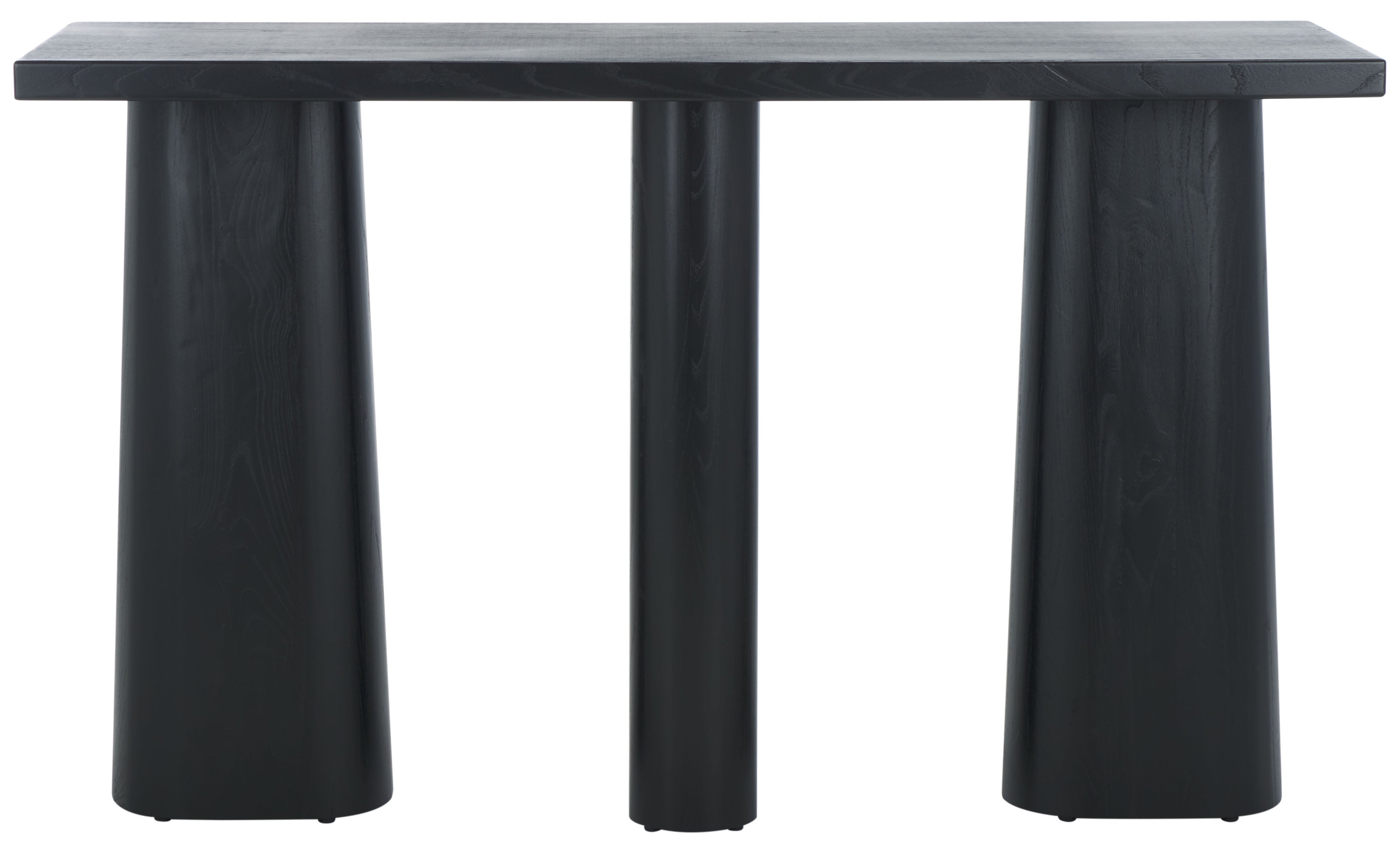 Safavieh Couture Ryllae Elm Wood Console Table, SFV2303 - Black