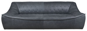 Safavieh Couture Agitha Leather Sofa, SFV2405