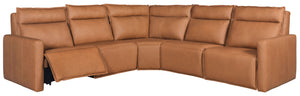 Safavieh Couture Gretel Leather L-Shaped Sectional, SFV2414