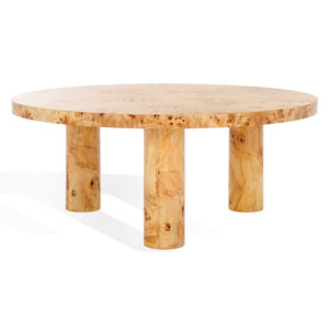 Safavieh Couture Everbella Burled Mappa Coffee Table, SFV3591