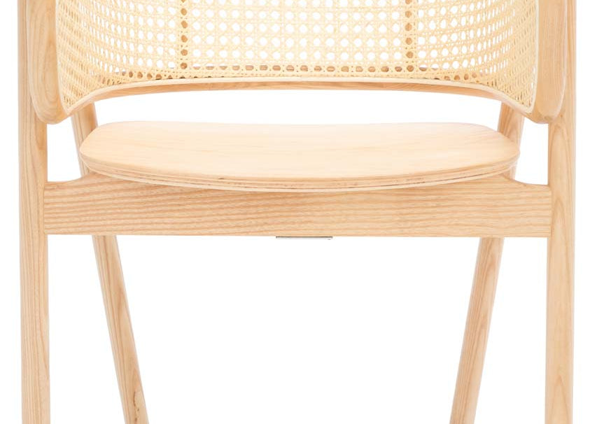 Safavieh Couture Emmy Rattan Back Dining Chair , SFV4128